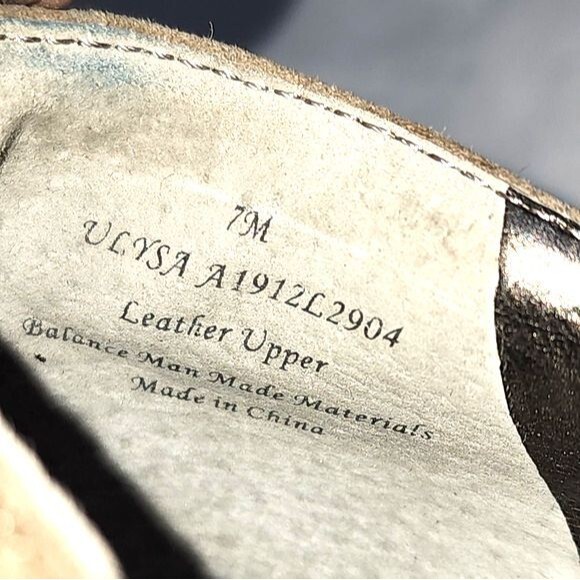 Sam Edelman Ulysa Putty & Black Suede Snakeskin Embossed Platform Heels Size 7 - Picture 10 of 10